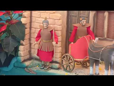 Parque  Los Libertadores, Duitama, Boyacá.Pesebre bonito🐑🧵