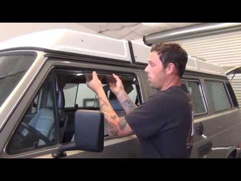 Installing Wind & Rain Deflectors