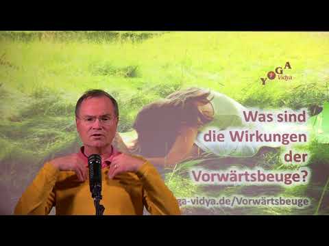 Was sind die Wirkungen der Vorwärtsbeuge ?