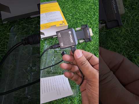 VGA to HDMI #hdmiadapter #connectors #gadgets
