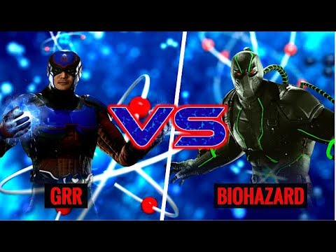 David vs Goliath! Grr (Atom) vs Biohazard (Bane)
