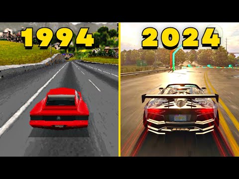 Evolution of Need for Speed Games 1994-2023