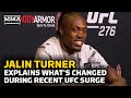 Jalin Turner Explains What’s Changed During Recent UFC Surge | UFC 276