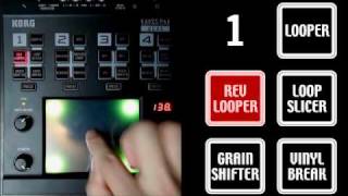 Video thumbnail for KORG KAOSS PAD QUAD  - 3 : LOOPER - by KORG INC.