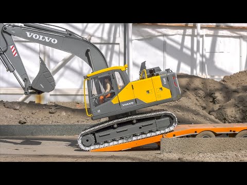 NEW VOLVO EC160 RC EXCAVATOR NOW WITH REALISTIC SOUND!