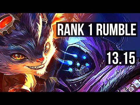RUMBLE vs JAX (TOP) | Rank 1 Rumble, 5/1/4 | KR Challenger | 13.15