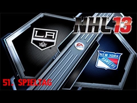 Let's Play NHL 13 #052 - New York Rangers - Los Angeles Kings