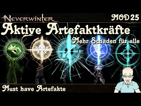 NEVERWINTER Beste Aktive Artefaktkräfte - Mehr Schaden für das Team - MOD25 - Guide PS4/PS5 deutsch