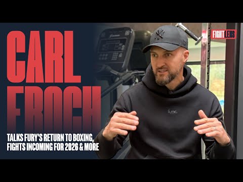 'TYSON FURY IS THE BIGGEST K***HEAD ' 🤯 Carl Froch talks Tyson Fury's return, 2026 fights & more