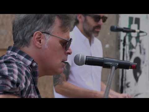 Local H - a short acoustic set outside The Metro Chicago