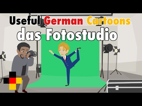 Learn Useful German: the photo studio - das Fotostudio