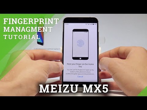 How to Add Fingerprint in MEIZU MX5 - Fingerprint Management |HardReset.Info