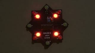 W 944 Blikající vánoční hvězda elektronická stavebnice