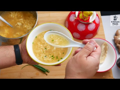Como hacer sopa de huevo china