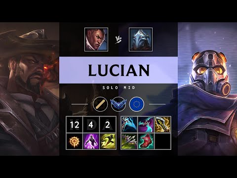 Lucian Mid vs Viktor - EUW Diamond Patch 25.12