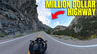 MILLION DOLLAR HIGHWAY- Ouray to Silverton- 360 CAMERA POV!
