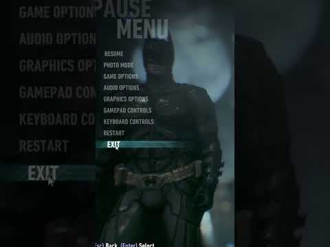 How to change suit in Batman Arkham Knight 👍🏻 #shorts #youtubeshorts #short