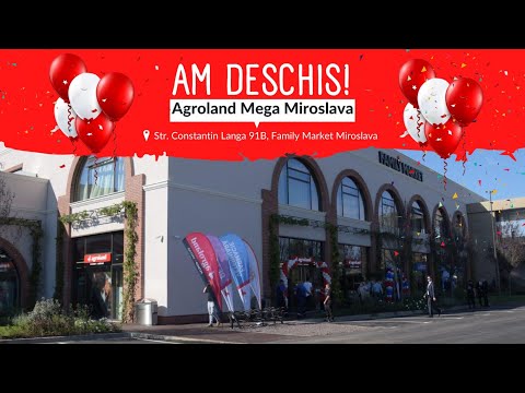 Agroland MEGA Miroslava- Petshop si Gradina - Magazin NOU