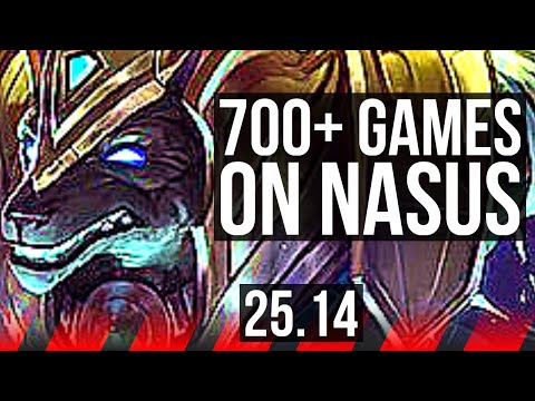 NASUS vs VOLIBEAR (TOP) | 700+ games | NA Grandmaster | 25.14