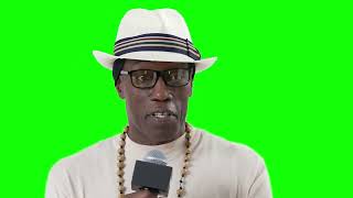 Wesley Snipes "pretty cool to hear...does it translate into money?" green screen