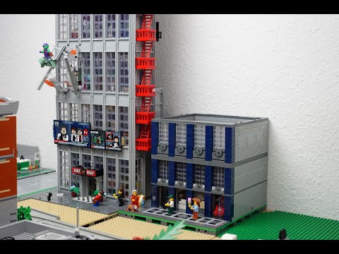 Lego Stadt Update Folge 107 Umbau der Post in United States Post Office