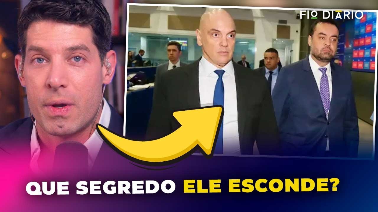 ⚠️POR QUE A IMPRENSA FICOU DE FORA DA REUNIÃO ENTRE MORAES E CASTRO?
