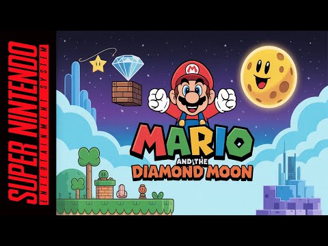 Mario And The Diamond Moon (2025) | Super Mario World ROM Hack [SNES]