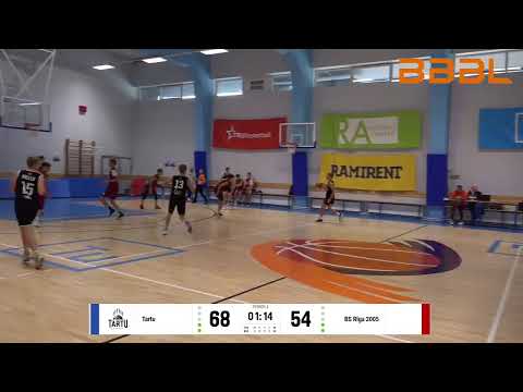Tartu University BS 2005 vs BS Rīga 2005 U15