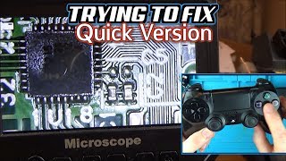Trying to FIX: Joblot of Faulty PS4 Controllers - PART 4 (QUICK VERSION)