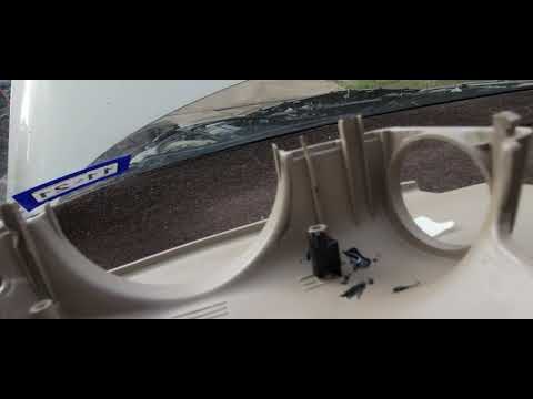 Buick Century multifunction switch removal notes
