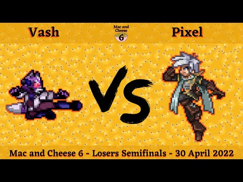 Mac and Cheese 6: Losers Semifinals - Vash (Fox) vs Pixel (Isaac) - SSF2 Tournament