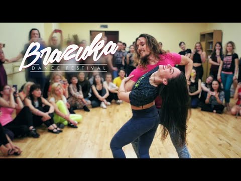 Brazuka 2019. Ry'El & Jessica Lamdon. #Zouk demo. #HappyWhen