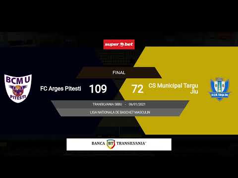 LNBM 2020-2021: FC Argeș Pitești - CSM Târgu Jiu