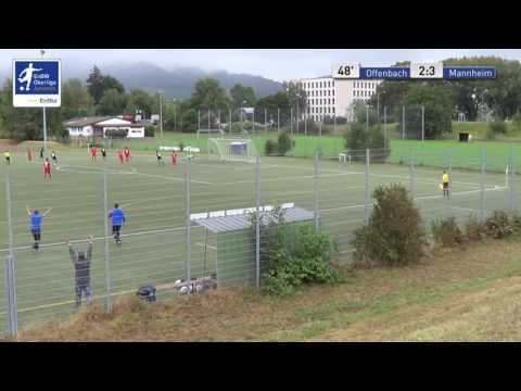 A-Junioren - Offenburger FV vs. SV Waldhof Mannheim 2:3 - Edmand Osmanaj