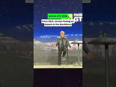 Nvidia CEO Shares Thoughts on Robots in the Workforce