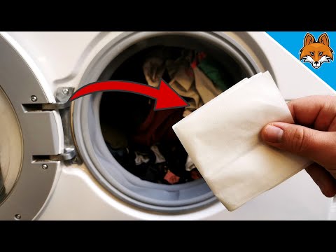 Wirf DAS in deine Waschmaschine und STAUNE WAS PASSIERT 💥