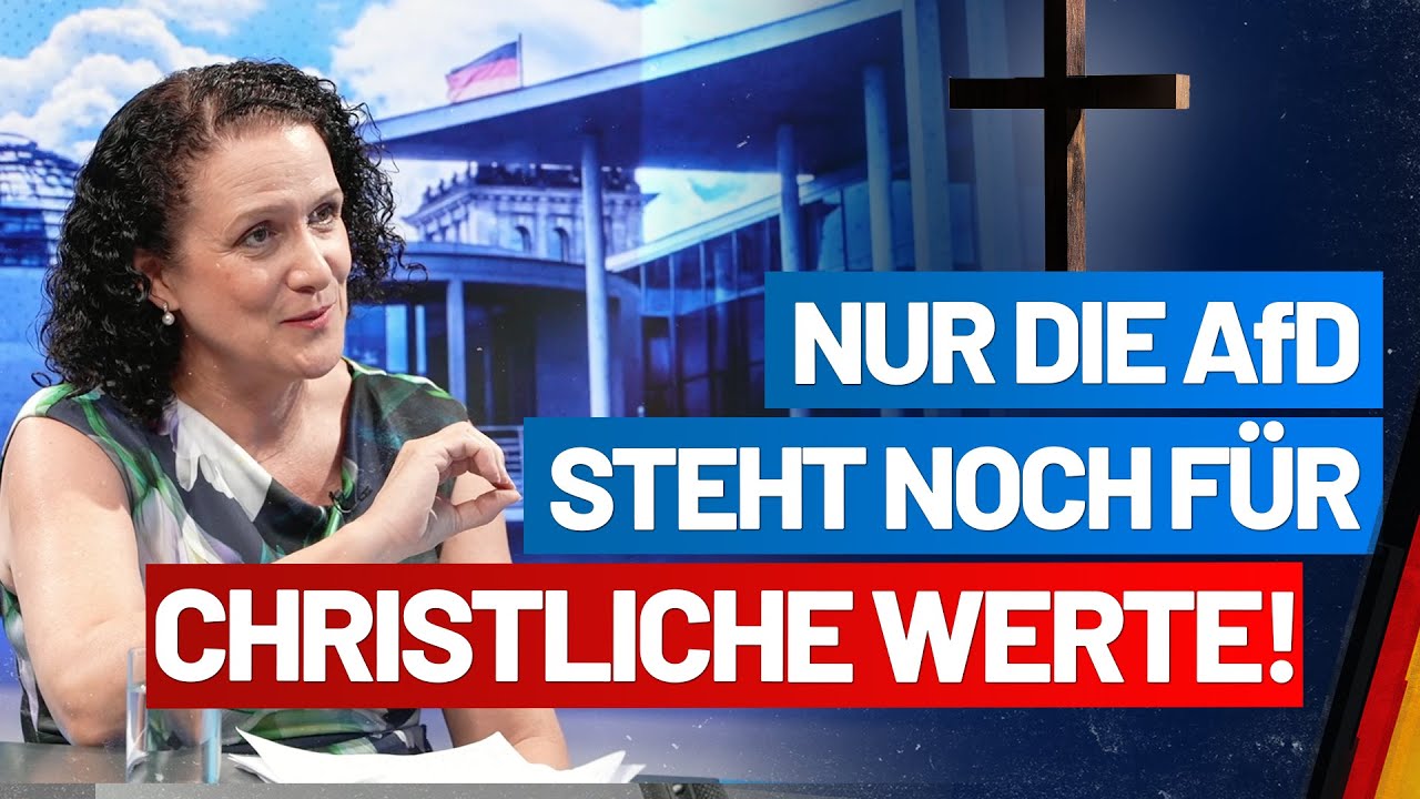 Nur die AfD-Fraktion steht noch für christliche Werte! - Nicole Höchst - AfD-Fraktion im Bundestag