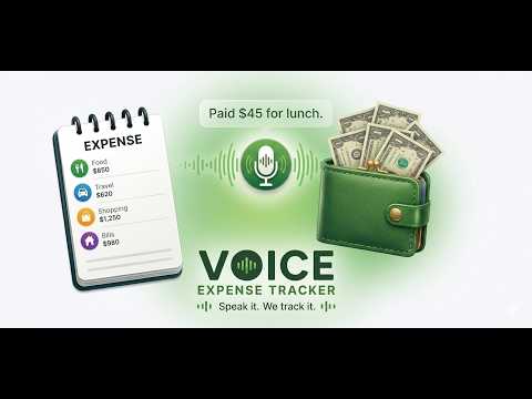 VOICE EXPENSE TRACKER video thumbnail
