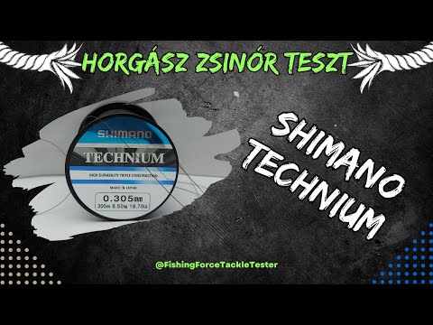 Żyłka Shimano Technium A 0,225mm 300m 5,00kg Grey film wideo