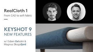 [KeyShot 9 - New Features] RealCloth 1 - From CAD to soft fabric