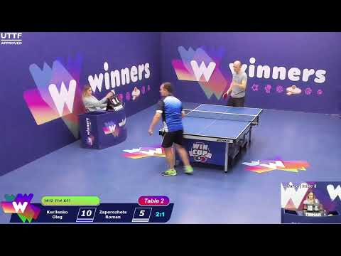 WINners CUP table 2  25.12  Kurilenko Oleg - Zaporozhets Roman  14:30