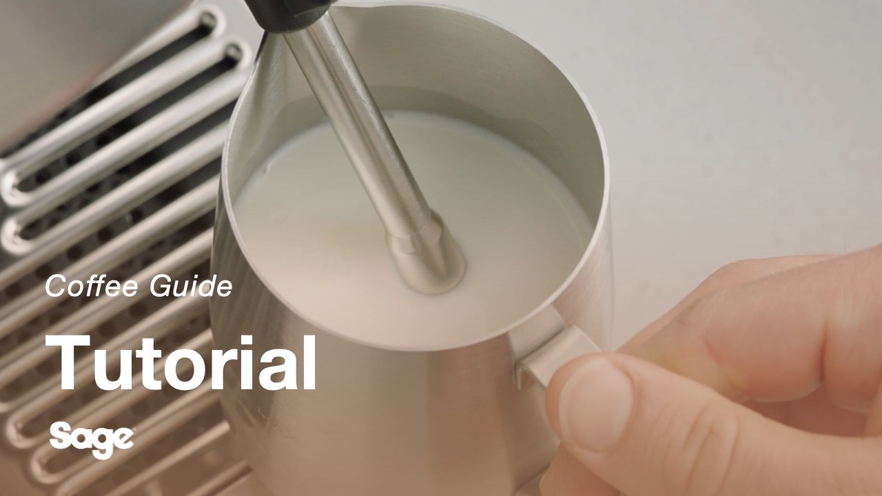 How to adjust milk temperature and texture