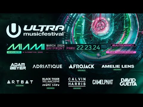Sasha & John Digweed @ Ultra Music Festival, Miami, 03/24/24