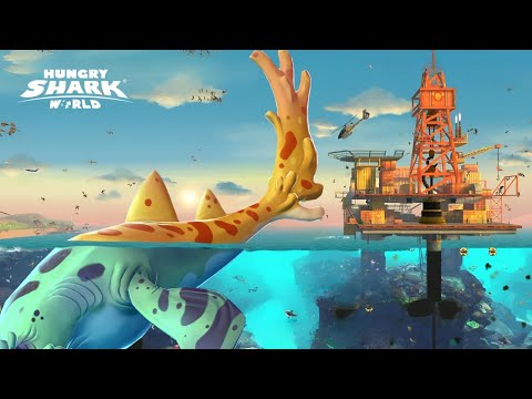 NEW GIANT SIZE HEIDI WOBBEGONG UNLOCKED AND GAMEPLAY - Hungry Shark World