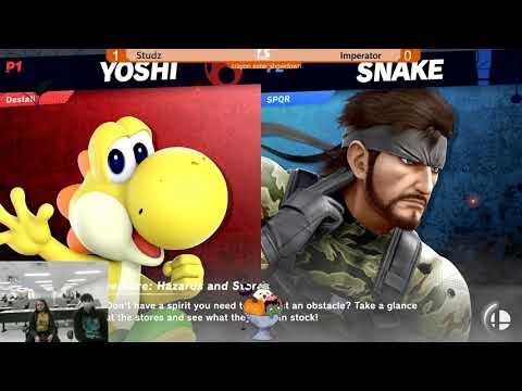 SD Sunday #25 Losers Semi-Final: Studz (Yoshi) vs. Imperator (Richter, Snake)