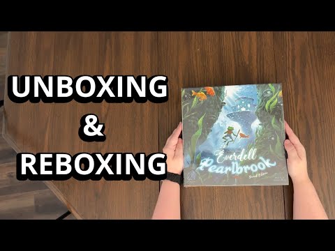 Everdell: Pearlbrook - Expansion Unboxing & Reboxing - What's in the Box?