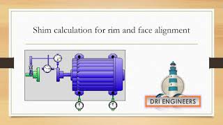 shim thickness calculation for rim and face alignment method