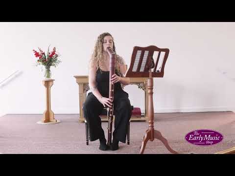 Küng Superio Great Bass Recorder in Stained Maple