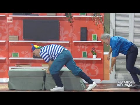 La stanza inclinata: "scherzi in famiglia"- Stasera tutto è possibile  04/03/2025