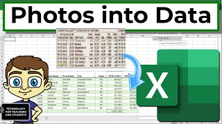 Download the video "Convert Photos into Data in Excel"